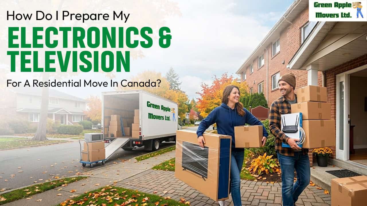How Do I Prepare My Electronics And Television For A Residential Move In Canada?
